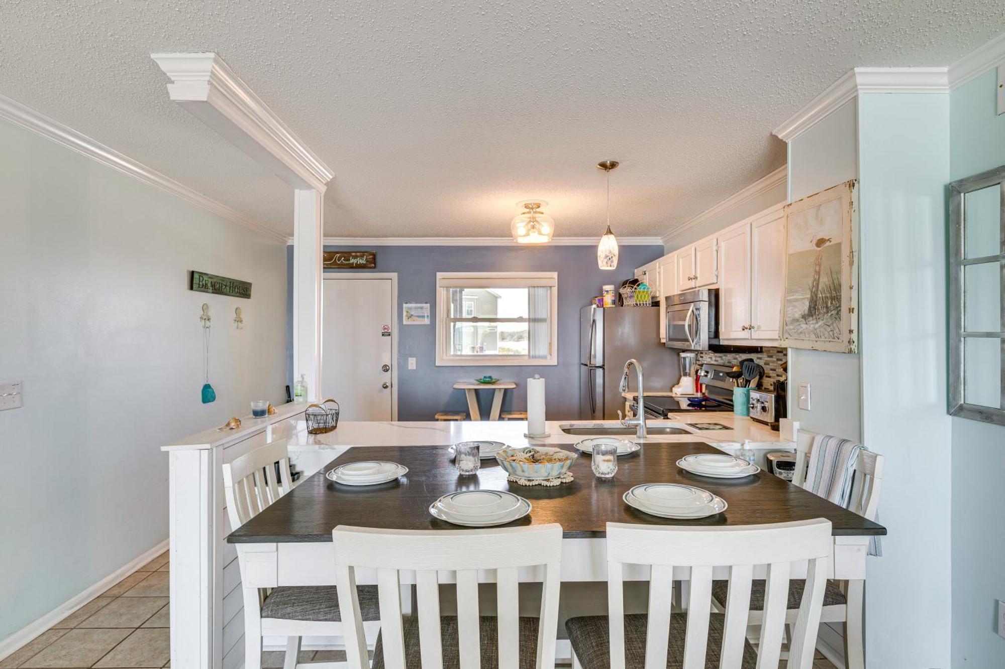 Steps To The Beach Oceanfront Condo With Lanai! North Topsail Beach Zewnętrze zdjęcie