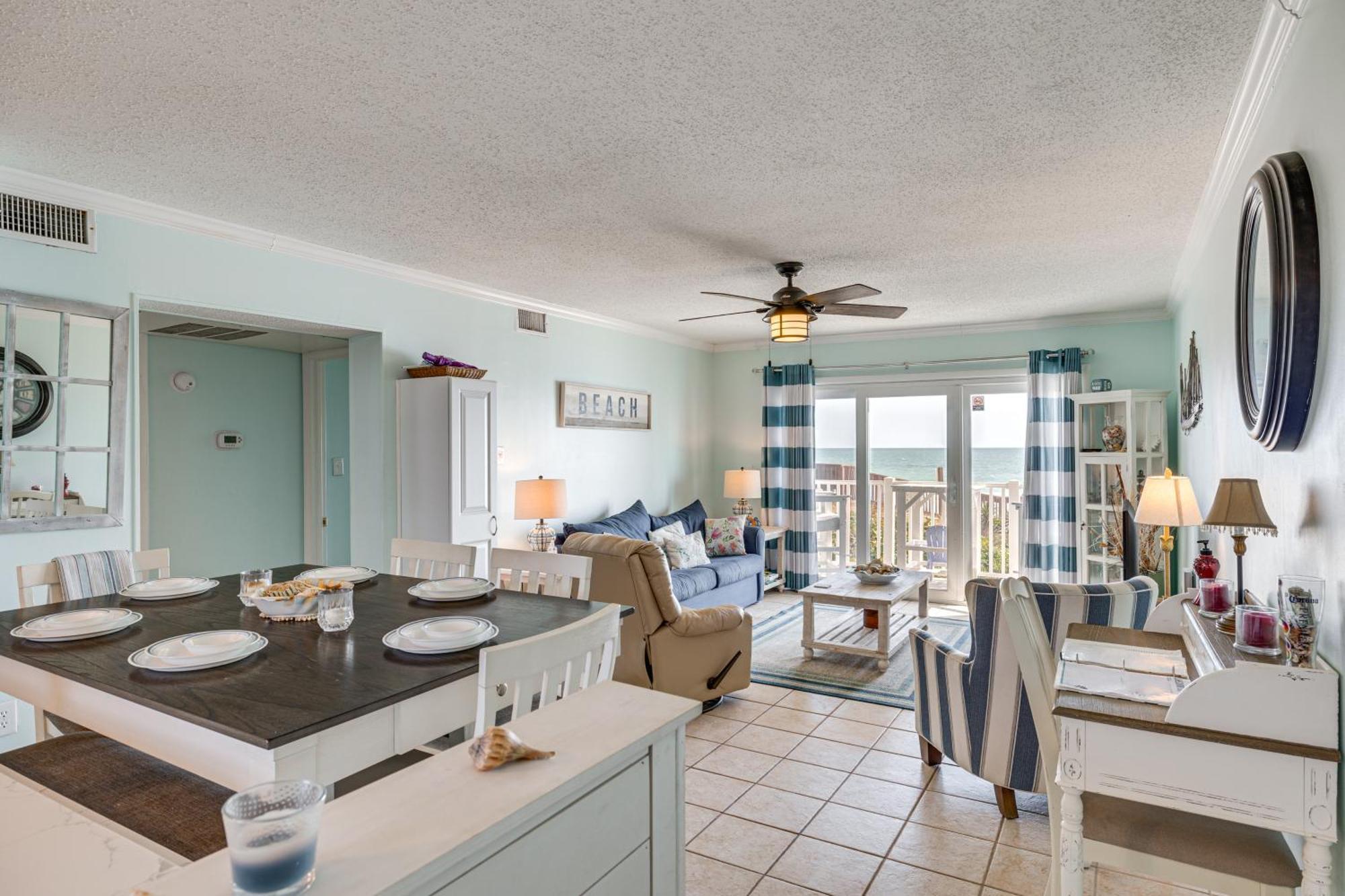 Steps To The Beach Oceanfront Condo With Lanai! North Topsail Beach Zewnętrze zdjęcie