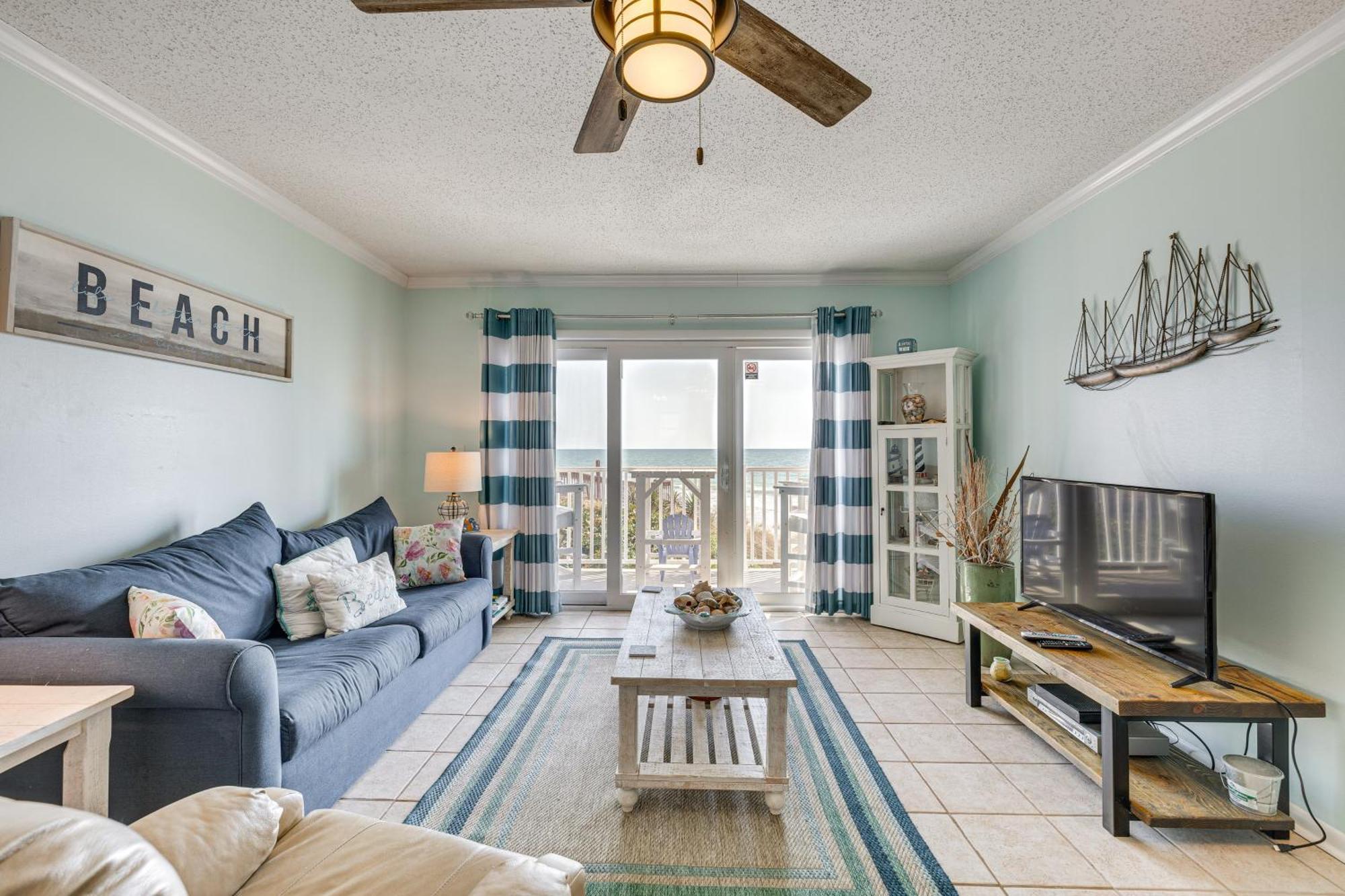 Steps To The Beach Oceanfront Condo With Lanai! North Topsail Beach Zewnętrze zdjęcie