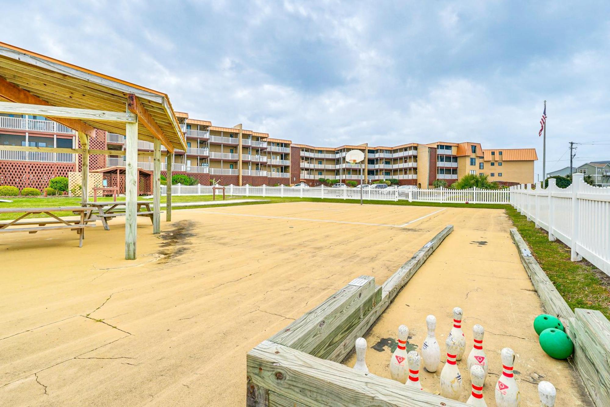 Steps To The Beach Oceanfront Condo With Lanai! North Topsail Beach Zewnętrze zdjęcie