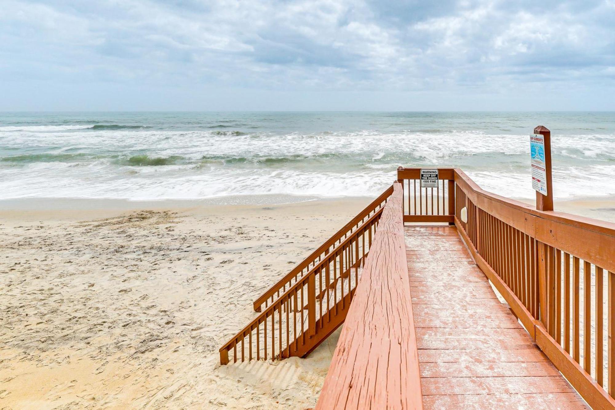 Steps To The Beach Oceanfront Condo With Lanai! North Topsail Beach Zewnętrze zdjęcie