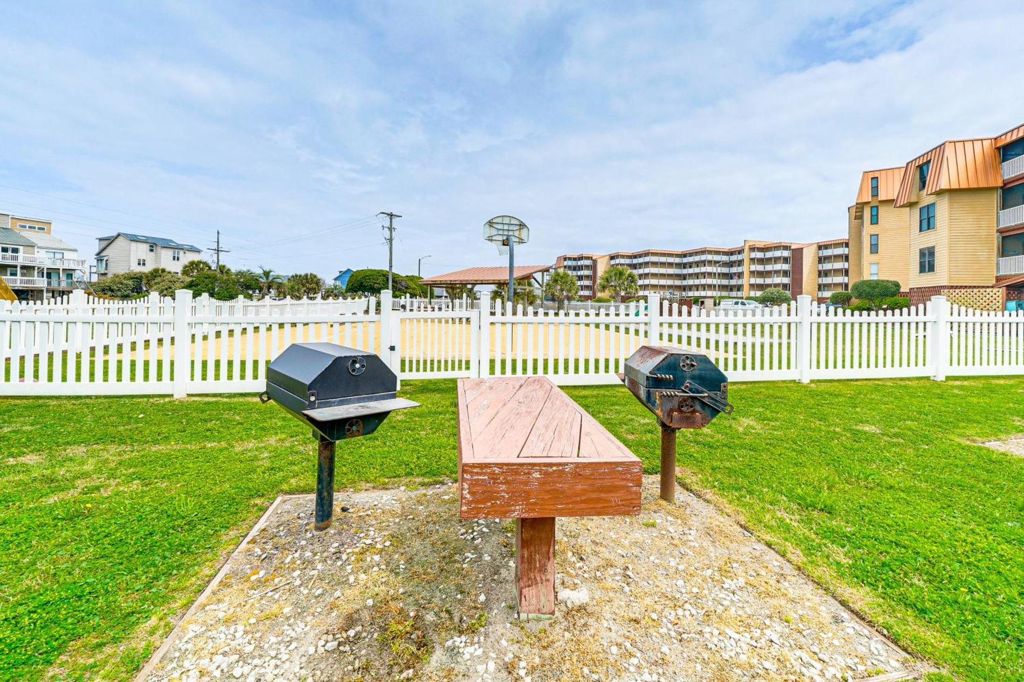 Steps To The Beach Oceanfront Condo With Lanai! North Topsail Beach Zewnętrze zdjęcie