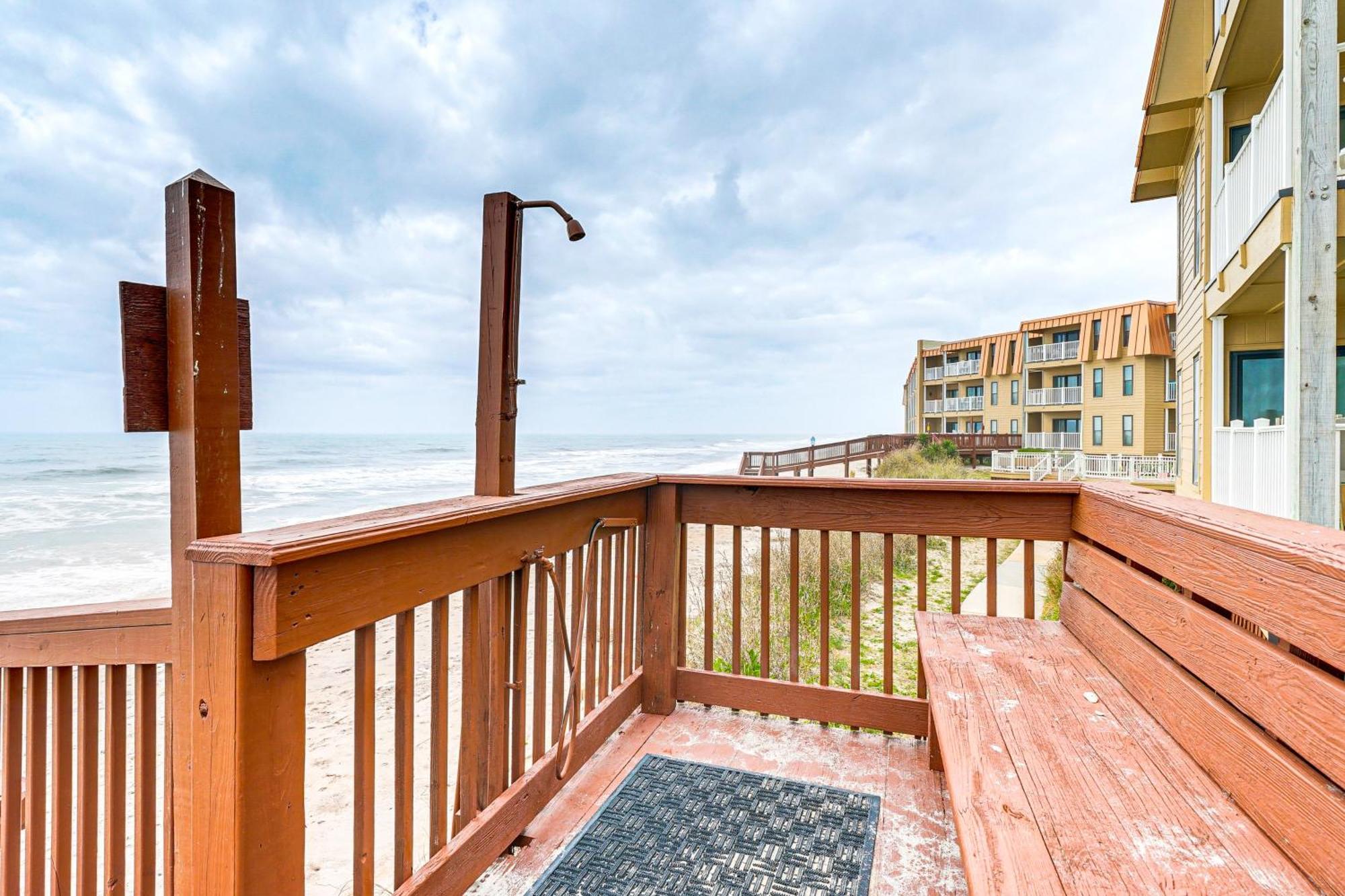 Steps To The Beach Oceanfront Condo With Lanai! North Topsail Beach Zewnętrze zdjęcie